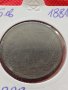 Рядка монета 10 стотинки 1881г. Княжество България за колекция - 24998, снимка 11