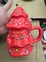 коледни чаши чайници , снимка 1