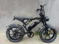 20цола електрически алуминиев велосипед с 7 скорости усилени капли амортисьори , снимка 3