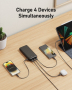 Power Bank 30000mAh VEEKTOMX PD 20W USB-C Бързо зареждане/Преносима батерия/4 изхода/LED дисплей, снимка 5