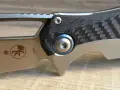 Microtech Matrix TitaniumCF Handle Hand Rubbed Satin 165C-4CFTI, снимка 12
