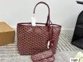 Goyard  Дамска чанта, кожа, снимка 1