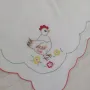 Великденска покривка, бродерия 100% памук, снимка 2