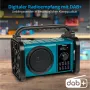 Работно Радио с Bluetooth и Акумулаторна Батерия 2000mAh / Безкабелно Работно Радио 5W, снимка 1