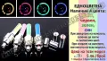 Светеща LED капачка за вентил на гума + ПОДАРЪК батерии, снимка 2
