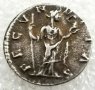 Монета Денарий на Императрица Фаустина II - Реплика, снимка 2