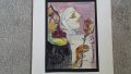КАРТИНА АБСТРАКЦИЯ 87 год. АКВАРЕЛ, снимка 2