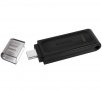 Нова USB 32GB Flash памет Kingston DT70, USB 3.0, USB TYPE C - запечатана, снимка 2