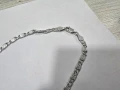 Сребърен синджир с висулка , снимка 5