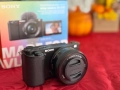 Sony ZV-E10 + китов обектив / В ГАРАНЦИЯ, снимка 1