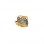 Златен дамски пръстен 5,36гр. размер:60 14кр. проба:585 модел:7495-5