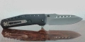 Сгъваем автоматичен нож Browning F66 с гумирана дръжка, снимка 3