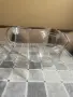 Стъклени кани /кана/ и канички, порцеланови кани и плато за сервиране, снимка 2