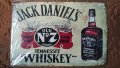 Метална табела на уиски Джак Даниелс , Jack Daniels, снимка 1 - Арт сувенири - 29486870