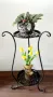 Двуетажна стойка за цветя - метал, снимка 2