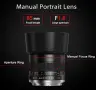 BENOISON 85 мм f1.8 портретен обектив, F обектив за Nikon, ръчен фокус (MF), F-байонет за Nikon D, снимка 2