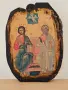 Масивна стара икона, снимка 1