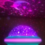Цветна LED нощна лампа НЛО проектор със звезди и луна, снимка 8