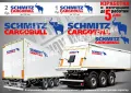 Schmitz Cargobull Надписи за ремарке, полуремарке, фургон, мегатрейлър, джъмбо, соло, гондола, снимка 1