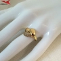 Пръстен с 14К златно покритие 224824, снимка 4