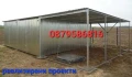 ИЗРАБОТКА на НОВИ поцинковани метални гаражи / Ламаринен метален гараж, снимка 5