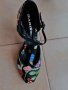 Обувки ЕСТЕСТВЕНА Кожа с Красив цветен Принт на цветя!НОВИ с Етикет! №36, снимка 5