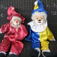 Колекционерски порцеланови клоуни - големи !, снимка 4 - Антикварни и старинни предмети - 31988338