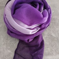 Дамски шалове от памук и лен, снимка 4 - Шалове - 31988286