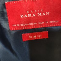 Мъжки костюм на Zara (тъмно син), снимка 3 - Костюми - 44243992