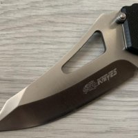 Масивен сгъваем джобен нож Knives с клипс и калъф, снимка 2 - Ножове - 31455031
