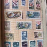 Пощенски марки от СССР - колекция "Космос" в ориг.класьор, 100бр., снимка 7 - Филателия - 42742999