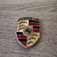 Емблеми Лога Порше Porsche два размера, снимка 1 - Аксесоари и консумативи - 34178546