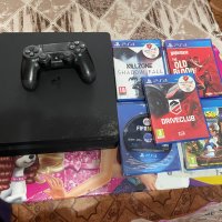 Sony Playstation 4  Slim 500 GB с 5 игри, снимка 3 - Игри за PlayStation - 42633341