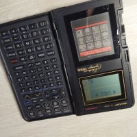 Ретро органайзер SHARP IQ-7300M Electronic Organiser 64KB, снимка 8 - Друга електроника - 38619799