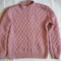 Дамски Вълнен Пуловер Плетени Пуловери Блузи Отличен подарък за зимата, снимка 5 - Блузи с дълъг ръкав и пуловери - 31084435