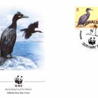 Гибралтар 1991 - 4 броя FDC Комплектна серия - WWF, снимка 4 - Филателия - 38655443
