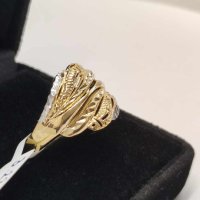 Нов Златен пръстен-3,23гр/14кр, снимка 2 - Пръстени - 42490582