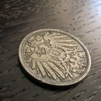 Райх монета - Германия - 10 пфенига | 1907г.; серия А, снимка 2 - Нумизматика и бонистика - 30733280