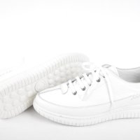 НОВО! Леки и удобни дамски обувки от естествена кожа - Два цвята, снимка 5 - Дамски ежедневни обувки - 42810879