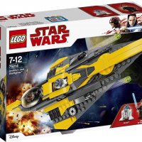 НОВО Lego Star Wars - Anakin's Jedi Starfighter (75214), снимка 1 - Конструктори - 39492365