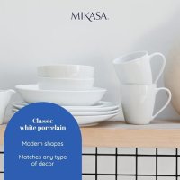 Нов компелкт MIKASA Елегантни Порцеланови Чаши 4 броя 380мл , снимка 5 - Други стоки за дома - 42824318
