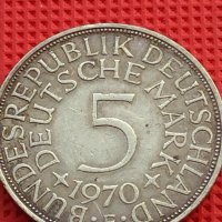 Сребърна монета 5 дойче марки 1970г. Германия за КОЛЕКЦИОНЕРИ 39640, снимка 1 - Нумизматика и бонистика - 42756074