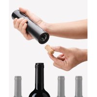 Комплект електрически тирбушон за вино с поставка, снимка 8 - Други - 42754914