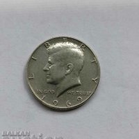 Половин долар 1969 D, снимка 1 - Нумизматика и бонистика - 42755648