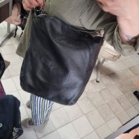 DECADENT чанта,тип торба черна Естествена кожа , снимка 12 - Чанти - 40820688