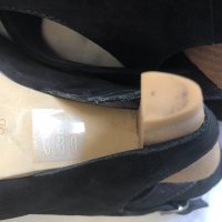 Дамски сандали естествен велур Bronx, снимка 6 - Сандали - 30153533