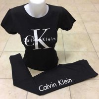 Calvin Klain set дамски комплекти тениска и клин реплика wholesale and sale , снимка 4 - Спортни екипи - 31264859