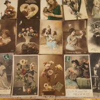 Стари френски пощенски картички 1900 - 1930 г, снимка 10 - Колекции - 39353217