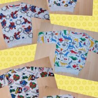 РАЗПРОДАЖБА Тънки блузи за момче 2-9 години, снимка 1 - Детски Блузи и туники - 34046491