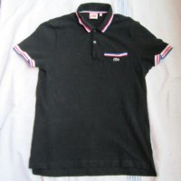 Lacoste черна тениска размер 5., снимка 1 - Тениски - 31987478